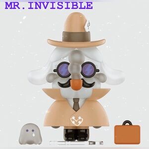 *RARE* Crybaby Monster Tears Figurine- MR.INVISIBLE - Pop Mart 100% Authentic